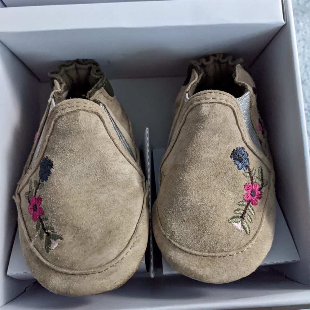 Robeez Aubrey Baby Shoe size 0-6 months